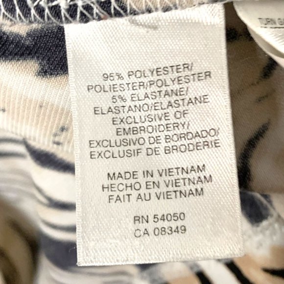 Vintage Animal Print Tank Top Anne Klein - Picture 4 of 5